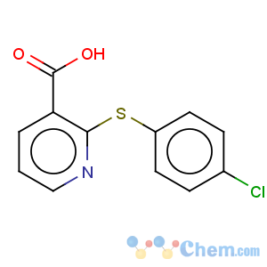 CAS No:955-54-4 2-[(4-chlorophenyl)thio]nicotinic acid