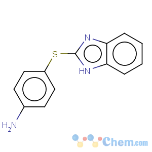 CAS No:956-13-8 Benzenamine,4-(1H-benzimidazol-2-ylthio)-