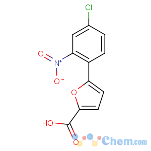 CAS No:95611-88-4 5-(4-chloro-2-nitrophenyl)furan-2-carboxylic acid