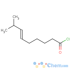 CAS No:95636-02-5 6-Nonenoyl chloride,8-methyl-, (6E)-