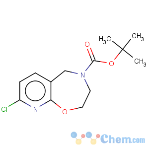 CAS No:956434-30-3 Pyrido[3,2-f]-1,4-oxazepine-4(5H)-carboxylic acid,8-chloro-2,3-dihydro-, 1,1-dimethylethyl ester