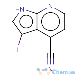 CAS No:956485-59-9 3-iodo-1h-pyrrolo[2,3-b]pyridine-4-carbonitrile