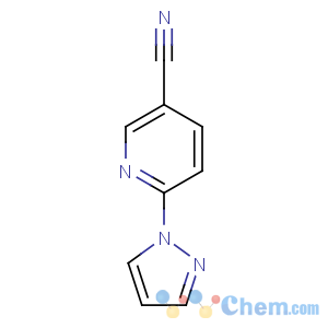 CAS No:956568-52-8 6-pyrazol-1-ylpyridine-3-carbonitrile