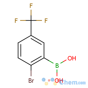 CAS No:957034-38-7 [2-bromo-5-(trifluoromethyl)phenyl]boronic acid