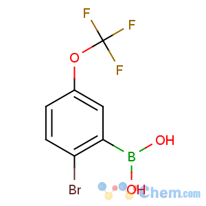 CAS No:957034-55-8 [2-bromo-5-(trifluoromethoxy)phenyl]boronic acid
