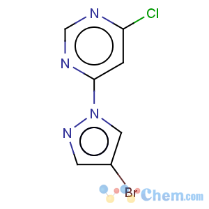 CAS No:957035-29-9 Pyrimidine,4-(4-bromo-1H-pyrazol-1-yl)-6-chloro-
