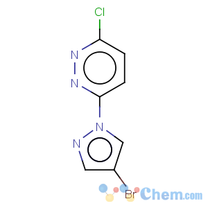 CAS No:957035-33-5 Pyridazine,3-(4-bromo-1H-pyrazol-1-yl)-6-chloro-