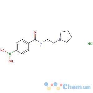 CAS No:957060-70-7 [4-(2-pyrrolidin-1-ylethylcarbamoyl)phenyl]boronic acid