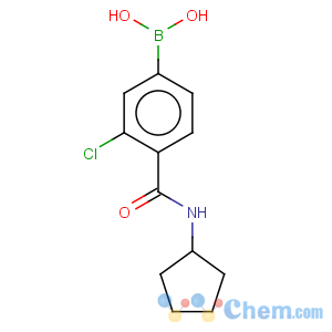 CAS No:957061-19-7 3-chloro-4-cyclopentylcarbamoylphenylboronic acid