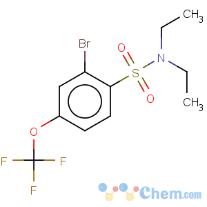 CAS No:957062-75-8 2-Bromo-N,N-diethyl-4-(trifluoromethoxy)benzenesulphonamide