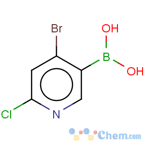 CAS No:957062-85-0 4-Bromo-2-chloropyridine-5-boronic acid