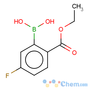 CAS No:957062-87-2 Benzoic acid,2-borono-4-fluoro-, 1-ethyl ester