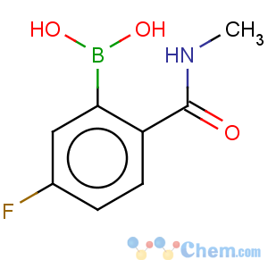 CAS No:957062-96-3 Boronic acid,B-[5-fluoro-2-[(methylamino)carbonyl]phenyl]-