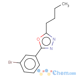 CAS No:957065-94-0 1,3,4-Oxadiazole,2-(3-bromophenyl)-5-butyl-