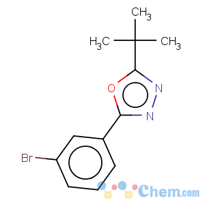 CAS No:957065-96-2 1,3,4-Oxadiazole,2-(3-bromophenyl)-5-(1,1-dimethylethyl)-