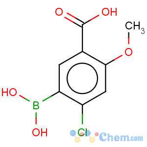 CAS No:957066-09-0 5-borono-4-chloro-2-methoxybenzoic acid