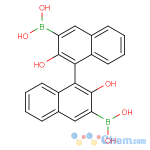 CAS No:957111-27-2 [4-(3-borono-2-hydroxynaphthalen-1-yl)-3-hydroxynaphthalen-2-yl]boronic<br />acid