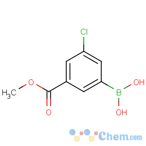 CAS No:957120-26-2 (3-chloro-5-methoxycarbonylphenyl)boronic acid