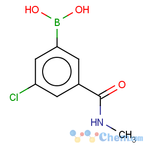 CAS No:957120-51-3 Boronic acid,B-[3-chloro-5-[(methylamino)carbonyl]phenyl]-