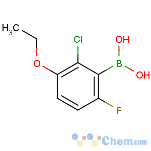 CAS No:957120-93-3 (2-chloro-3-ethoxy-6-fluorophenyl)boronic acid