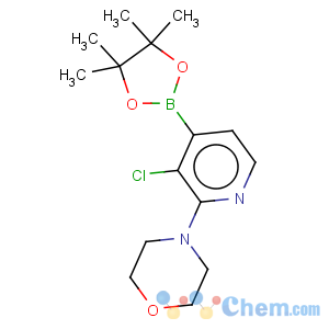 CAS No:957198-28-6 3-chloro-2-(4-morpholino)pyridine-4-boronic acid pinacol ester