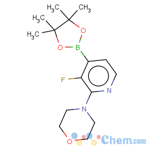 CAS No:957198-29-7 3-fluoro-2-(4-morpholino)pyridine-4-boronic acid pinacol ester