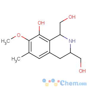 CAS No:95727-08-5 1,3-bis(hydroxymethyl)-7-methoxy-6-methyl-1,2,3,<br />4-tetrahydroisoquinolin-8-ol
