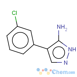 CAS No:95750-97-3 1H-Pyrazol-3-amine,4-(3-chlorophenyl)-