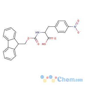 CAS No:95753-55-2 (2S)-2-(9H-fluoren-9-ylmethoxycarbonylamino)-3-(4-nitrophenyl)propanoic<br />acid