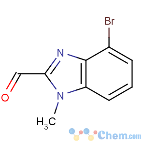 CAS No:958863-76-8 4-bromo-1-methylbenzimidazole-2-carbaldehyde