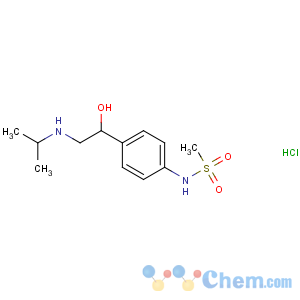 CAS No:959-24-0 N-[4-[1-hydroxy-2-(propan-2-ylamino)ethyl]phenyl]methanesulfonamide