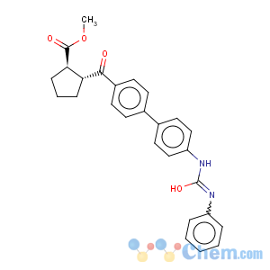 CAS No:959122-10-2 methyl (1R,2R)-2-[4-[4-(phenylcarbamoylamino)phenyl]benzoyl]cyclopentanecarboxylate