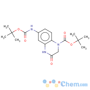 CAS No:959246-52-7 1(2H)-Quinoxalinecarboxylicacid, 6-[[(1,1-dimethylethoxy)carbonyl]amino]-3,4-dihydro-3-oxo-,1,1-dimethylethyl ester