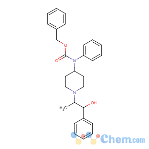 CAS No:959246-66-3 benzyl<br />N-[1-(1-hydroxy-1-phenylpropan-2-yl)piperidin-4-yl]-N-phenylcarbamate
