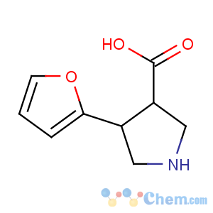 CAS No:959579-57-8 (3S,4S)-4-(furan-2-yl)pyrrolidine-3-carboxylic acid