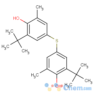 CAS No:96-66-2 2-tert-butyl-4-(3-tert-butyl-4-hydroxy-5-methylphenyl)sulfanyl-6-<br />methylphenol