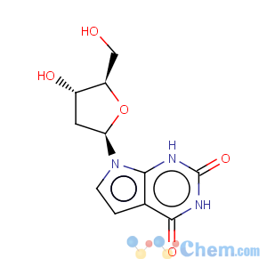 CAS No:96022-82-1 1H-Pyrrolo[2,3-d]pyrimidine-2,4(3H,7H)-dione,7-(2-deoxy-b-D-erythro-pentofuranosyl)-