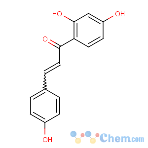 CAS No:961-29-5 (E)-1-(2,4-dihydroxyphenyl)-3-(4-hydroxyphenyl)prop-2-en-1-one