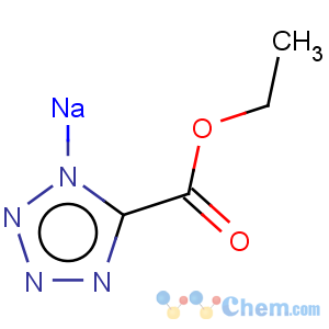 CAS No:96107-94-7 1H-Tetrazole-5-carboxylic acid ethyl ester sodium salt