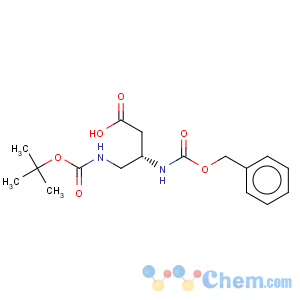 CAS No:96186-30-0 Butanoic acid,4-[[(1,1-dimethylethoxy)carbonyl]amino]-3-[[(phenylmethoxy)carbonyl]amino]-,(S)- (9CI)