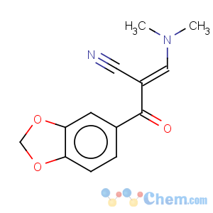 CAS No:96219-78-2 1,3-Benzodioxole-5-propanenitrile,a-[(dimethylamino)methylene]-b-oxo-