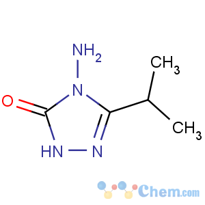 CAS No:96240-10-7 4-amino-3-propan-2-yl-1H-1,2,4-triazol-5-one