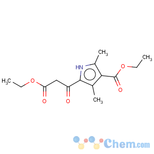 CAS No:963-69-9 1H-Pyrrole-2-propanoicacid, 4-(ethoxycarbonyl)-3,5-dimethyl-b-oxo-, ethyl ester