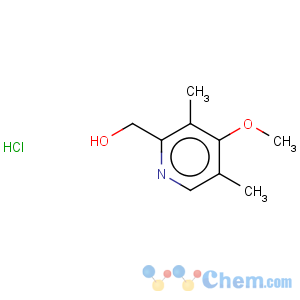 CAS No:96300-88-8 2-Pyridinemethanol,4-methoxy-3,5-dimethyl-, hydrochloride (1:1)