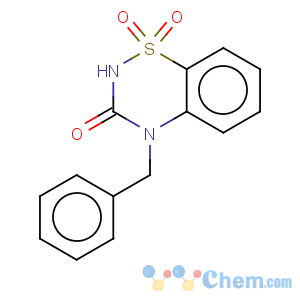 CAS No:964-08-9 2H-1,2,4-Benzothiadiazin-3(4H)-one,4-(phenylmethyl)-, 1,1-dioxide