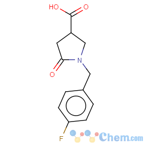 CAS No:96449-68-2 3-Pyrrolidinecarboxylicacid, 1-[(4-fluorophenyl)methyl]-5-oxo-