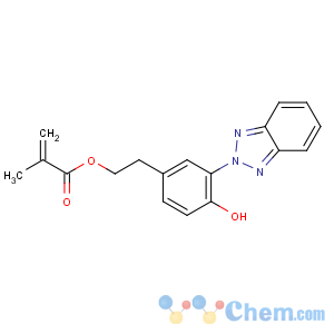 CAS No:96478-09-0 2-[3-(benzotriazol-2-yl)-4-hydroxyphenyl]ethyl 2-methylprop-2-enoate