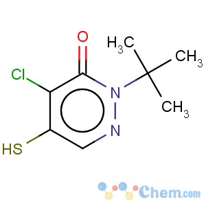 CAS No:96490-18-5 3(2H)-Pyridazinone,4-chloro-2-(1,1-dimethylethyl)-5-mercapto-