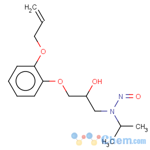 CAS No:96497-86-8 2-Propanol,1-[(1-methylethyl)nitrosoamino]-3-[2-(2-propen-1-yloxy)phenoxy]-