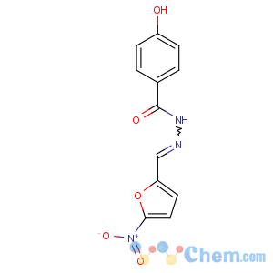 CAS No:965-52-6 4-hydroxy-N-[(E)-(5-nitrofuran-2-yl)methylideneamino]benzamide